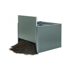 Aiuola Rialzata a L 2 x2 m in Metallo Biohort