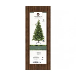Albero di Natale Allison Pine h270Ø162cm PE+PVC