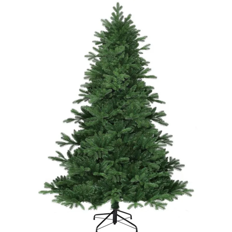 Albero di Natale Brampton Verde h215 Ø142cm PE+PVC