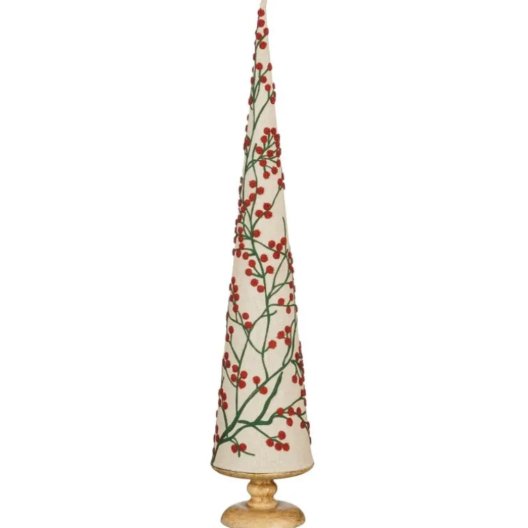 Albero di Natale Decorato Color Bianco 78 cm