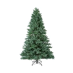 Albero di Natale Trondheim Verde/Blue h300Ø180cm PE+PVC