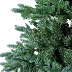 Albero di Natale Trondheim Verde/Blue h240Ø150cm PE+PVC