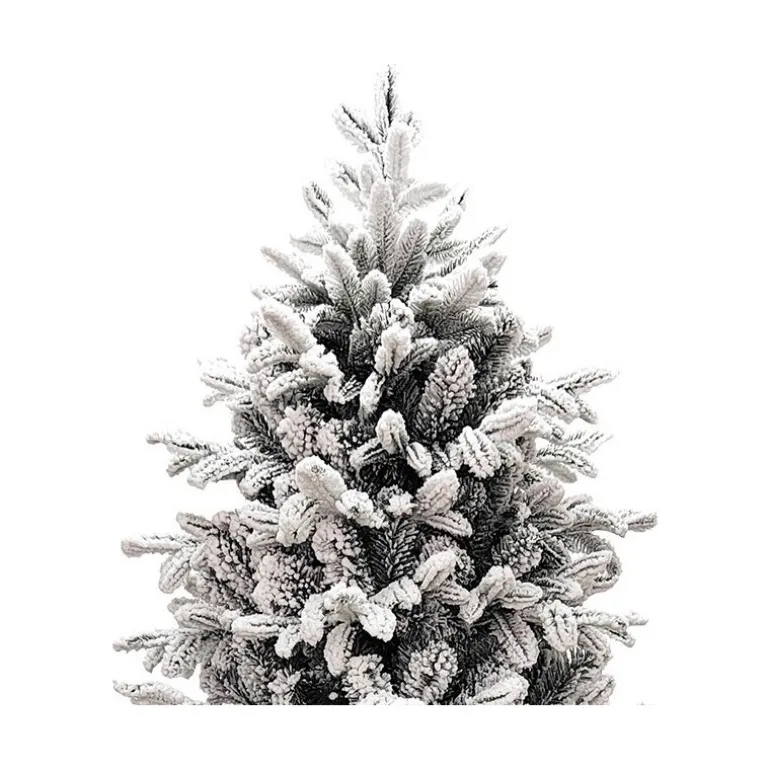 Albero di Natale White Montgomery h180Ø110cm PE+PVC