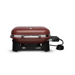 Barbecue Weber Elettrico Lumin Compact Crimson Red Cod. 91040953