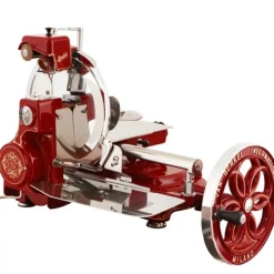 Berkel Affettatrice Volano Fiorato B114 colore Rosso Berkel - Decori Oro