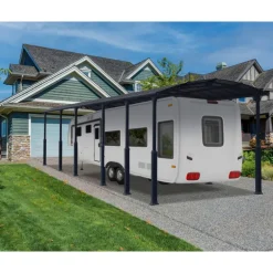 Canopia Alpine Alto RV Carport in Alluminio 3.6 X 13 m