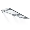 Canopia Altair Pensilina Da Esterno 453X91 cm Trasparente