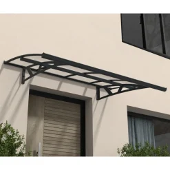 Canopia Amsterdam Pensilina Da Esterno 224X140 cm Trasparente