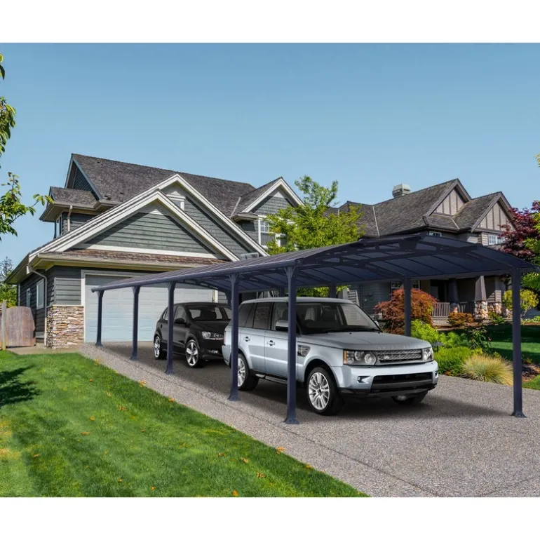 Canopia Arcadia Carport in Alluminio 3.6 X 11 m