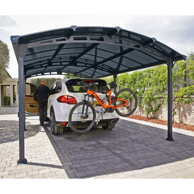 Canopia Arcadia Carport in Alluminio 3.6 X 11 m