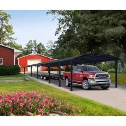 Canopia Arcadia Carport in Alluminio 3.6 X 13 m