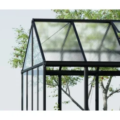 Canopia ARIA Ibrida Serra Da Giardino in Policarbonato 608x304x285 cm- Nero