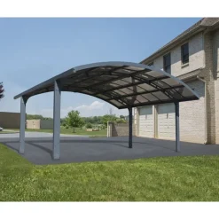 Canopia Arizona Breeze Carport Doppio in Alluminio 6 X 5 m