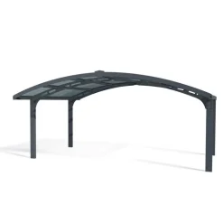 Canopia Arizona Wave Carport Doppio in Alluminio 6 X 5 m