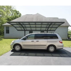 Canopia Arizona Wave Carport in Alluminio 3 X 5 m