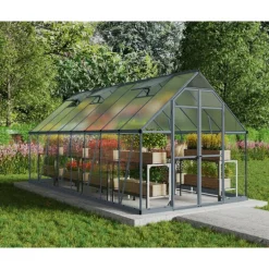 Canopia Balance Ibrida Serra Da Giardino in Policarbonato 487X244X229 cm Grigio