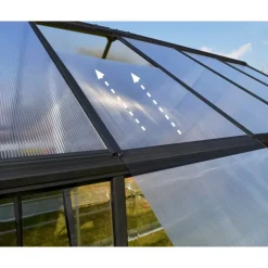 Canopia Balance Ibrida Serra Da Giardino in Policarbonato 247X244x229 cm Grigio