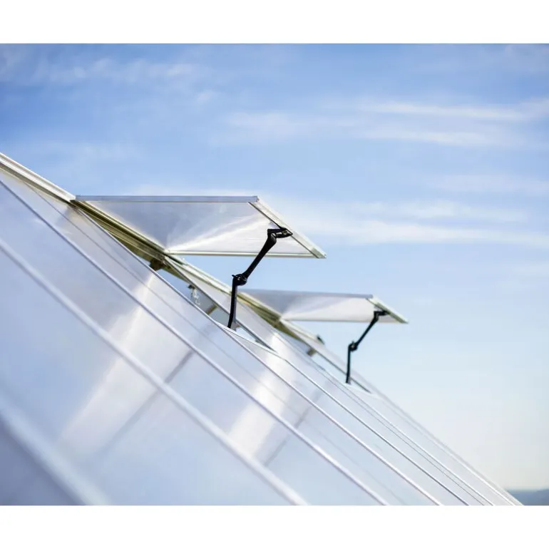 Canopia Balance Ibrida Serra Da Giardino in Policarbonato 844X304X257 cm Argento