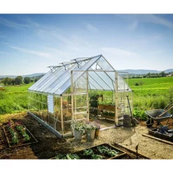 Canopia Balance Ibrida Serra Da Giardino in Policarbonato 484X304X257 cm Argento