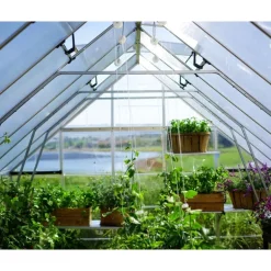 Canopia Balance Ibrida Serra Da Giardino in Policarbonato 724X304X257 cm Argento