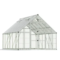 Canopia Balance Ibrida Serra Da Giardino in Policarbonato 366X304X257 cm Argento