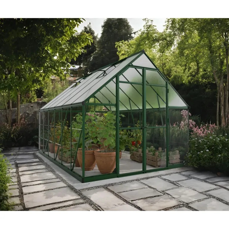 Canopia Balance Ibrida Serra Da Giardino in Policarbonato 367X244X229 cm Verde