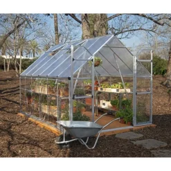 Canopia Balance Ibrida Serra Da Giardino in Policarbonato 367X244X229 cm Argento