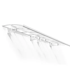 Canopia Bordeaux Pensilina Da Esterno 447X140 cm Trasparente