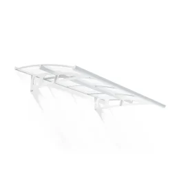 Canopia Bordeaux Pensilina Da Esterno 223X140 cm Trasparente