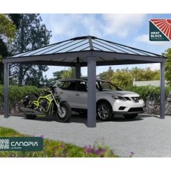 Canopia Colorado Carport in Alluminio 4.3 X 5 m