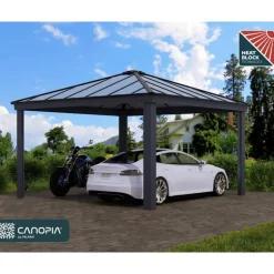 Canopia Colorado Carport in Alluminio 4.3 X 4.3 m