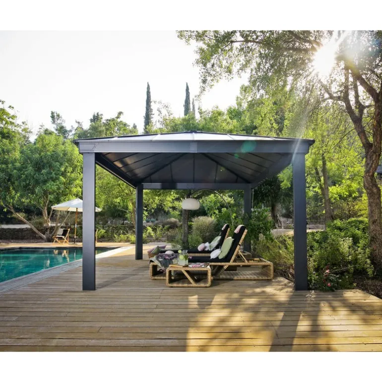 Canopia Dallas Gazebo in Alluminio 3.6X5 m