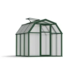 Canopia Eco Grow Doppio Strato Serra Da Giardino in Policarbonato 197X204X198 cm Verde