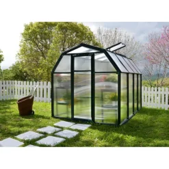 Canopia Eco Grow Doppio Strato Serra Da Giardino in Policarbonato 259X204X198 cm Verde