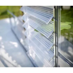 Canopia Finestra Laterale a Lamelle per Serra - Argento