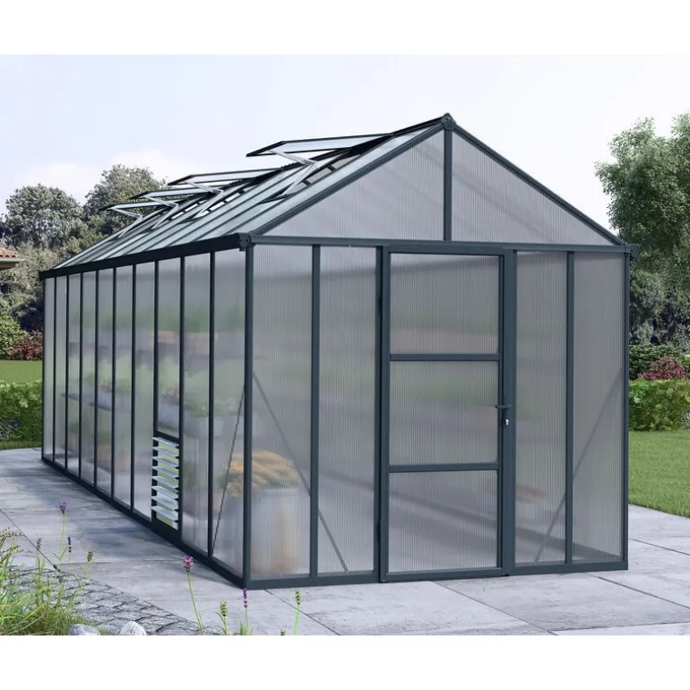 Canopia Glory Serra Da Giardino in Policarbonato di Premium 604X253X268 cm