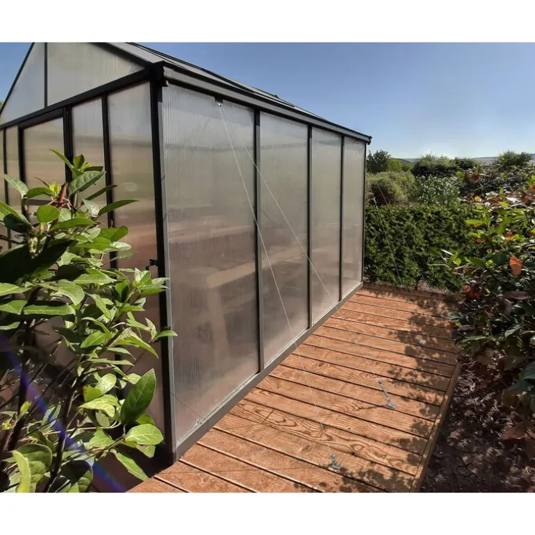 Canopia Glory Serra Da Giardino in Policarbonato di Premium 604X253X268 cm