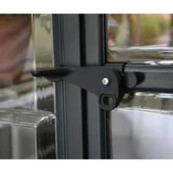 Canopia Harmony Trasparente Serra Da Giardino in Policarbonato 126X185X208 cm Grigio