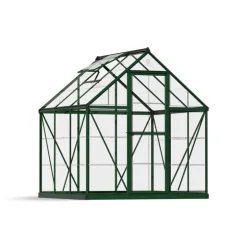 Canopia Harmony Trasparente Serra Da Giardino in Policarbonato 186X185X208 cm Verde