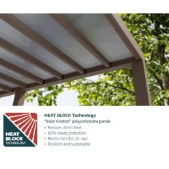 Canopia Helsinki Pergola 3 X 6 m Pergola in Legno di Cedro