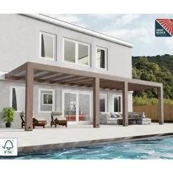 Canopia Helsinki Pergola 3 X 8.6 m Pergola in Legno di Cedro