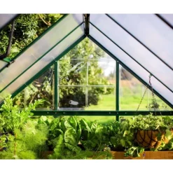 Canopia Hybrid Serra Da Giardino in Policarbonato 126X185X208 cm Verde