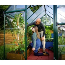 Canopia Hybrid Serra Da Giardino in Policarbonato 126X185X208 cm Verde