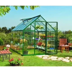 Canopia Hybrid Serra Da Giardino in Policarbonato 306X185X208 cm Verde