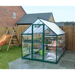 Canopia Hybrid Serra Da Giardino in Policarbonato 306X185X208 cm Verde