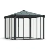 Canopia Ledro Gazebo Chiuso in Alluminio 3X3 m