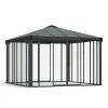 Canopia Ledro Gazebo Chiuso in Alluminio 3.6X3.6 m