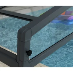Canopia Majorca CoPertura Telescopica de Policarbonato & Alluminio Per Piscina 8X4 m