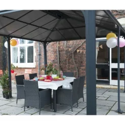 Canopia Martinique Gazebo in Alluminio 3.6X5 m