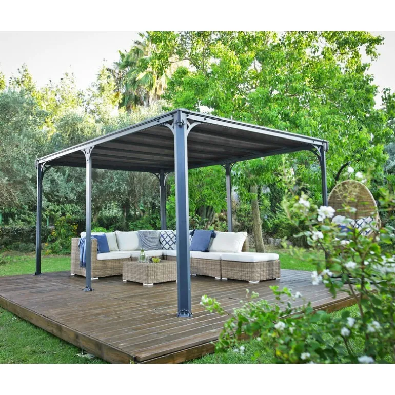 Canopia Milano Gazebo in Alluminio 3X4.3 m